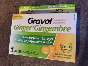 Add Chewable Ginger Gravol to your scuba packing list