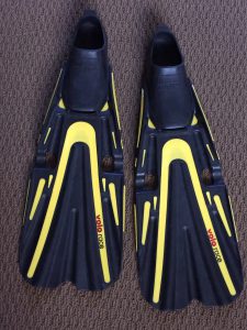 Open Pocket Paddle Dive Fins