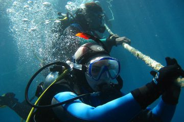 Buddy Diving Entrance