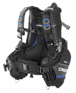 cressi-aquaride-blue-pro-bcd-front-view