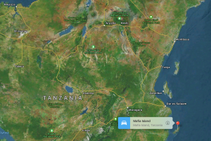 Map Of Tanzania Mafia Island