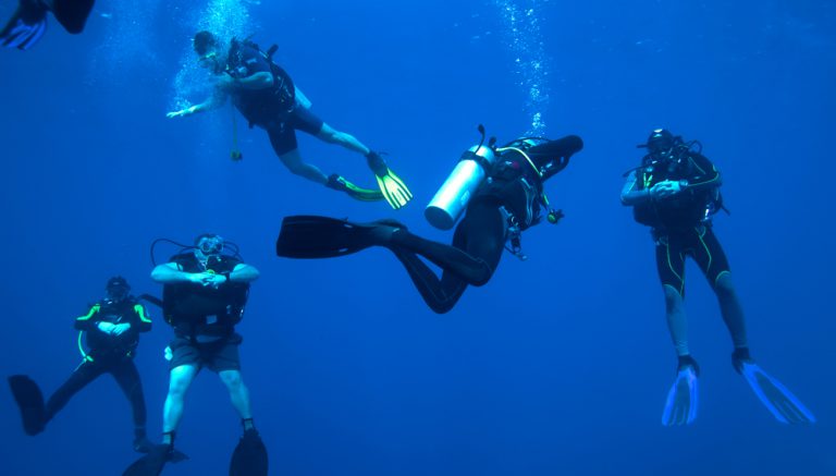 Divers 5 Minute Safety Stop