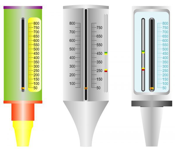 Asthma Peak Flow Meter