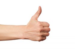 Thumb Up Hand Signal